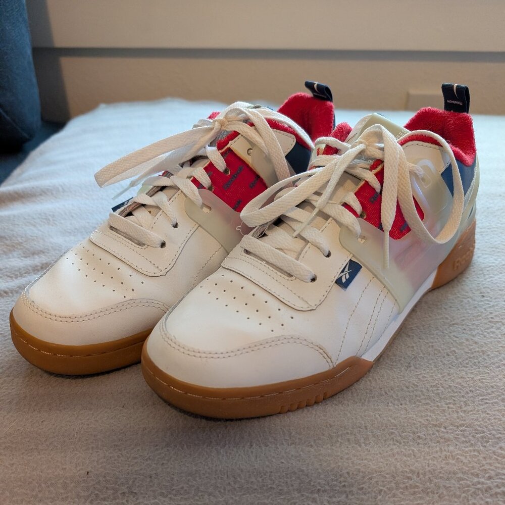 Reebok Workout Plus ATI 'White Blue Red'